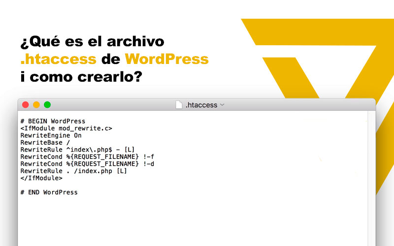 crear htaccess wordpress