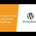 como saber si un sitio esta hecho en wordpress