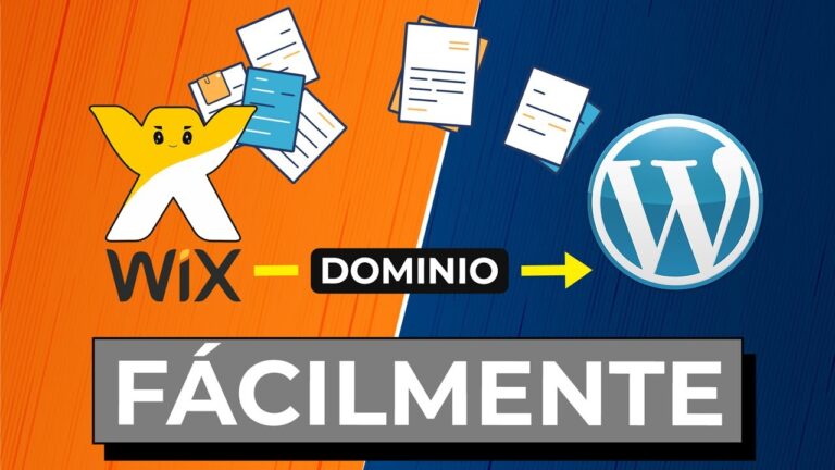 transferir dominio de wix a wordpress