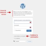no puedo acceder a mi cuenta de wordpress